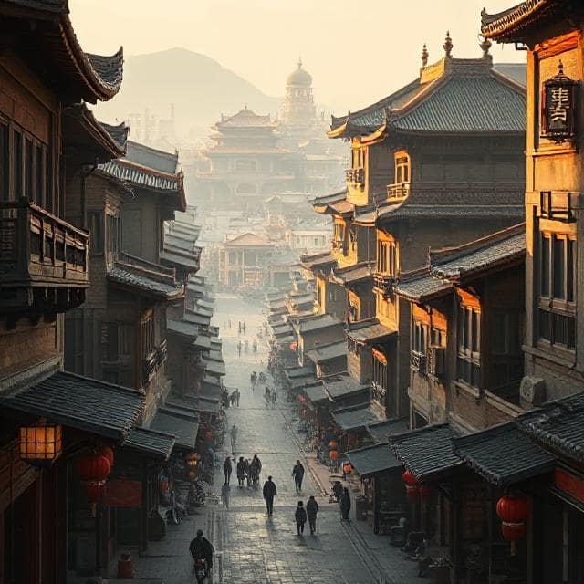 Beijing in 1930s, Shi Pei Pu's birthplace