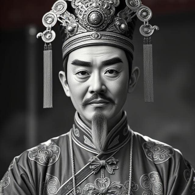 Shi Pei Pu in traditional Chinese opera costume