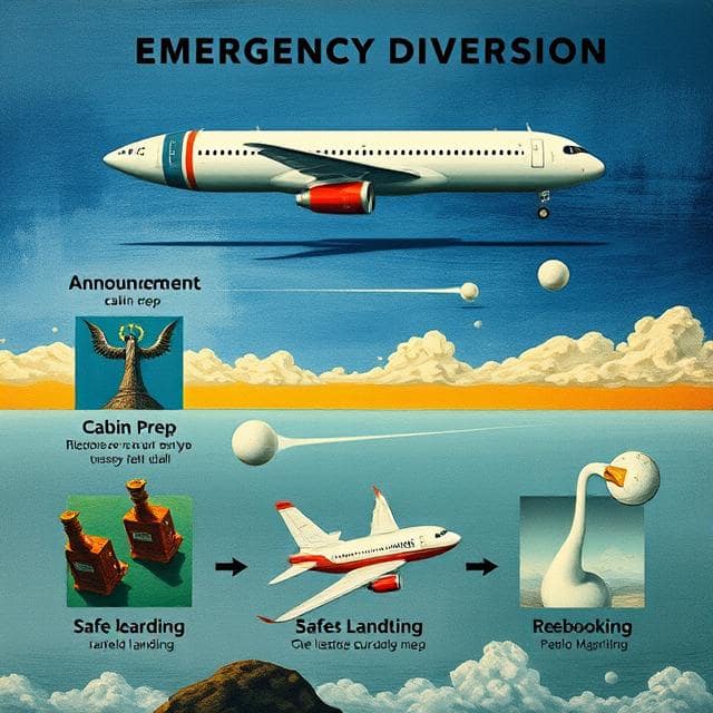 Passenger Experience During Flight Diversion
