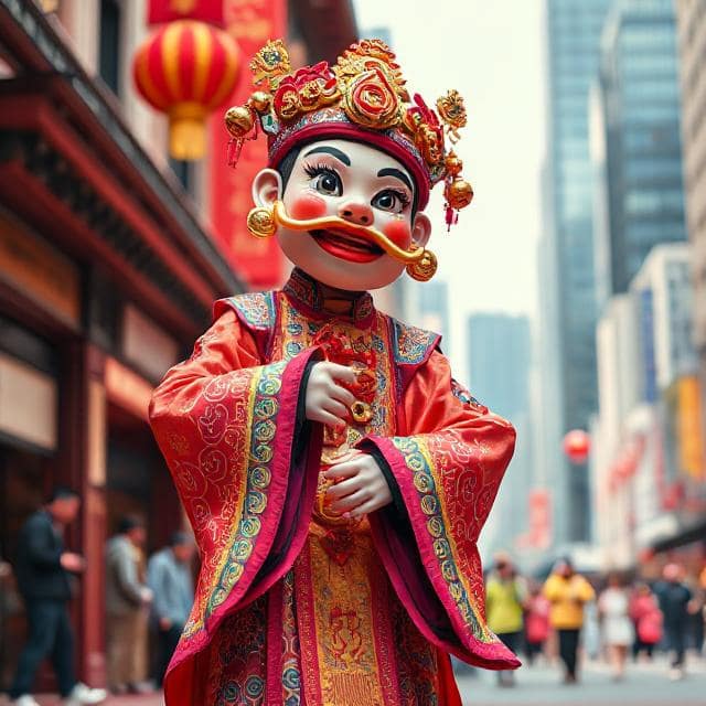Shi Pei Pu performing Peking Opera