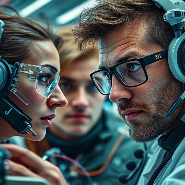 People applying Hizzaboloufazic creativity across art, science, and technology.